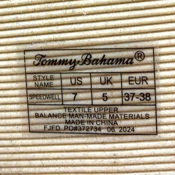 NWT Tommy Bahama Speedwell Woven Sandals 7 - Picture 8 of 8